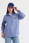 Saks Ayıcık Nakışlı Oversize Gömlek 4689A