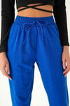 Saks Bel Bağcıklı Paça Püskül Pantolon 6521A