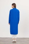 Saks Düğmeli Uzun Tunik 4378A