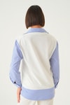 Saks Gömlek Detay Bluz 21521
