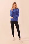 Saks Kapüşonlu Cep Detay Sweat 9018M