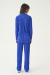 Saks Pliseli Pantolon Takım 2525
