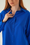 Saks Relaxed Fit Rahat Kesim Basic Gömlek - 6621A