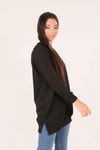 Siyah Arma Detaylı Sweat 1418