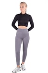 Siyah Balıkçı Yaka Crop Bluz 222