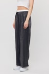 Siyah Bel Lastikli Pantolon 4328A