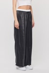 Siyah Bel Lastikli Pantolon 4328A