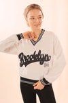 Siyah Brooklyn Baskı Sweat 71399