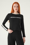 Siyah Chelsea London Baskılı Badi 8341A