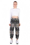 Siyah Desenli Pijama 3026A