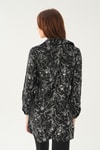 Siyah Desenli Salaş Tunik 4233A