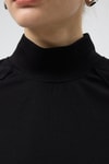 Siyah Dik Yaka Reglan Kol Kadın Sweat 8252A