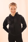 Siyah Fermuarlı Kısa Sweat 1783