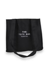 Siyah Kumaş Tote Çanta 9219