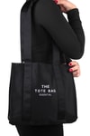 Siyah Kumaş Tote Çanta 9219