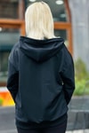 Siyah Miami Baskılı Sweat 8637