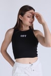 Siyah Off Nakış Detay Atlet 5283