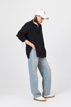 Siyah Oversize Basic Uzun Gömlek 4664A