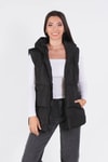 Siyah Oversize Yelek 0015-1
