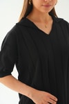 Siyah Polo Yaka Pantolon Takım 7743