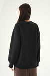 Siyah Saint Paradiso Baskılı Sweat 1036
