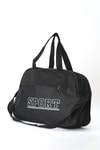 Siyah Sport Baskılı Valiz Çanta 9199