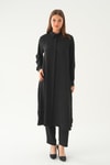 Siyah Tunik Pantolon Takım 4016A