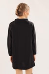 Siyah Yaka Bağcık Sweat 7383