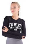 Siyah Yazı Baskılı Bluz 075