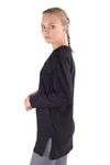 Siyah You Are Magic Baskılı Uzun Kol Tunik 3158