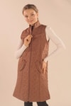 Taba Cep Zincir Detay Yelek 9525