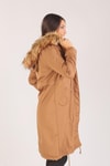 Taba İçi Kürklü Mont 30075