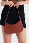 Taba Oval Baget Çanta 3001