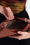 Taba Oval Baget Çanta 3001