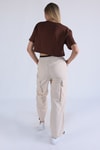 Taş Bel Detay Paraşüt Pantolon 5026