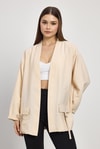 Taş Cep Detay Kimono 4194A