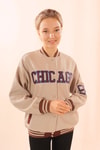 Taş Chicago Nakış Kolej Ceket 1028