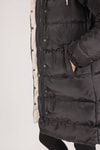 Taş Çift Renkli Oversize Mont 0021-1