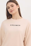 Taş Dreamer Nakış Detay Oysho Sweat 4004