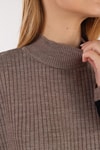 Vizon Çizgili Triko Tunik 5330