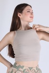Vizon Fitilli Crop Kadın Atlet 1312