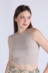 Vizon Fitilli Crop Kadın Atlet 1312
