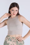 Vizon Fitilli Crop Kadın Atlet 1312