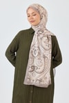 Vizon Retro Desenli Şal 4004