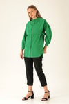 Yandan Bağlamalı Tunik - 6197A Benetton Yeşili
