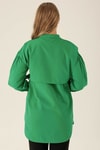 Yandan Bağlamalı Tunik - 6197A Benetton Yeşili