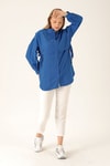 Yandan Bağlamalı Tunik - 6197A Saks