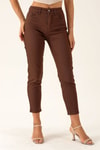 Yüksek Bel Mom Jean - 1121 Acı Kahve