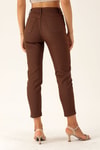 Yüksek Bel Mom Jean - 1121 Acı Kahve