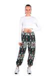 Zümrüt Desenli Pijama 3026A